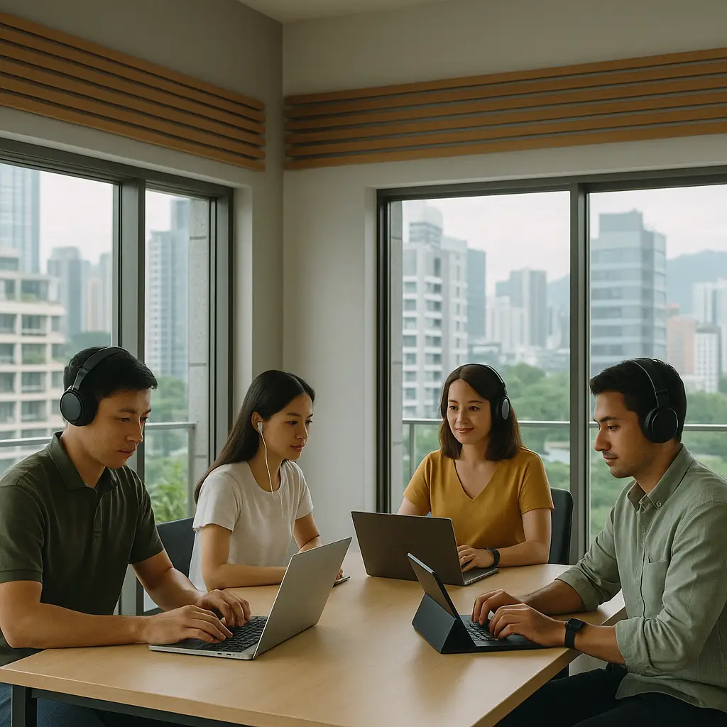 Focus-Friendly Noise Habits Across Asia's Tech Hubs